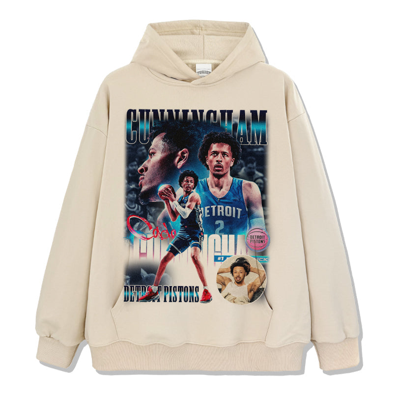 Cade Cunningham HOODIE NBA T-Shirts, Sweatshirt | CoreVibeTees.com (Image 4)