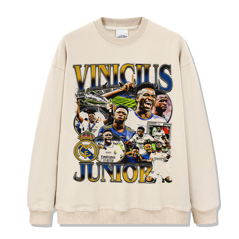 Vinicius Junior Sweatshirt T-Shirts, Hoodie | CoreVibeTees.com (Image 4)