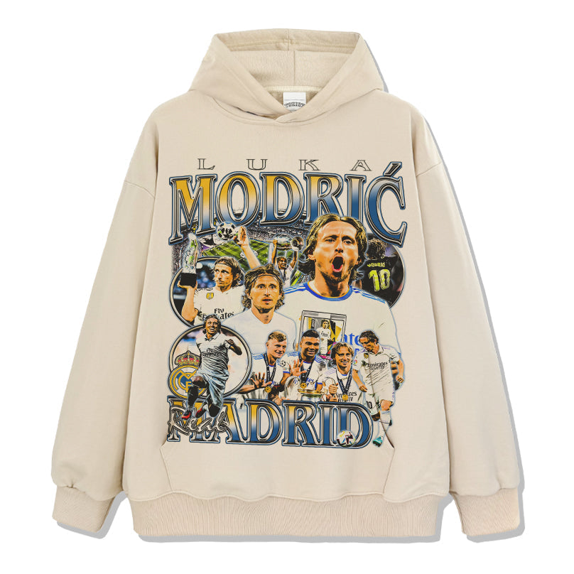 Luka ModriÄ‡ "Real Madrid"Hoodie T-Shirts, Sweatshirt | CoreVibeTees.com (Image 4)