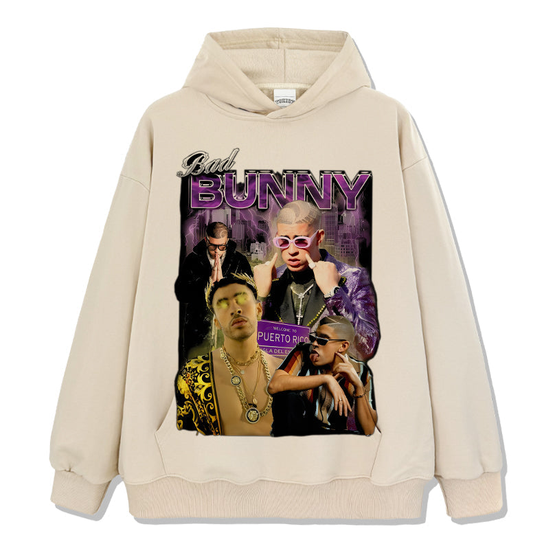 Bad Bunny Hoodie Style002 T-Shirts, Sweatshirt | CoreVibeTees.com (Image 4)