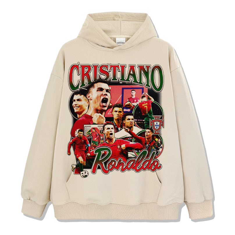Cristiano Ronaldo Hoodie Style002 T-Shirts, Sweatshirt | CoreVibeTees.com (Image 4)