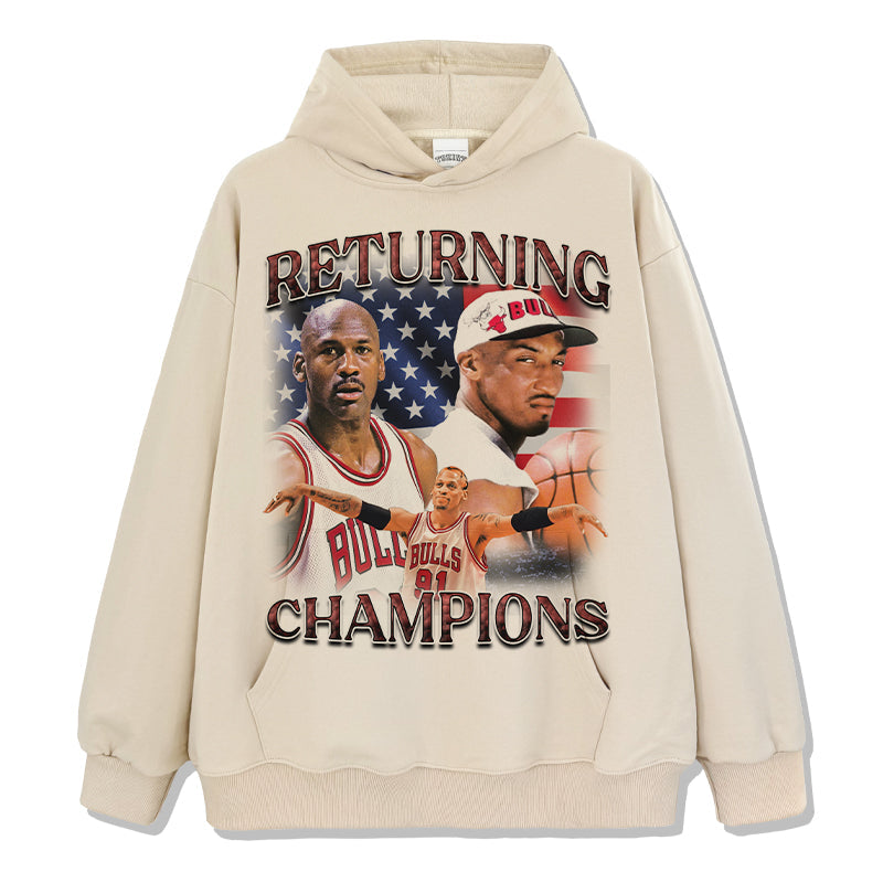 Scottie Pippen HOODIE NBA T-Shirts, Sweatshirt | CoreVibeTees.com (Image 4)