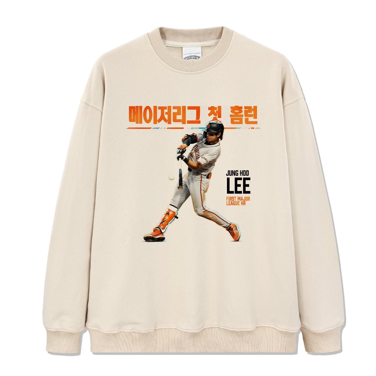 Jung Hoo Lee "Hit His First Major League Hr"Sweatshirt T-Shirts, Hoodie | CoreVibeTees.com (Image 2)