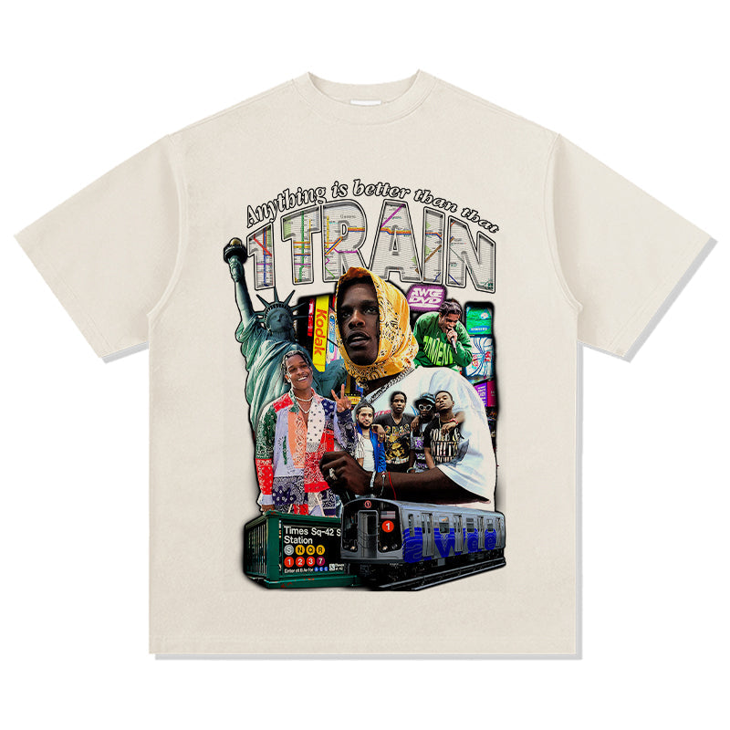 Anything is better than that 1 Train By Asap Rocky TEE Hoodie, Sweatshirt | CoreVibeTees.com (Image 5)