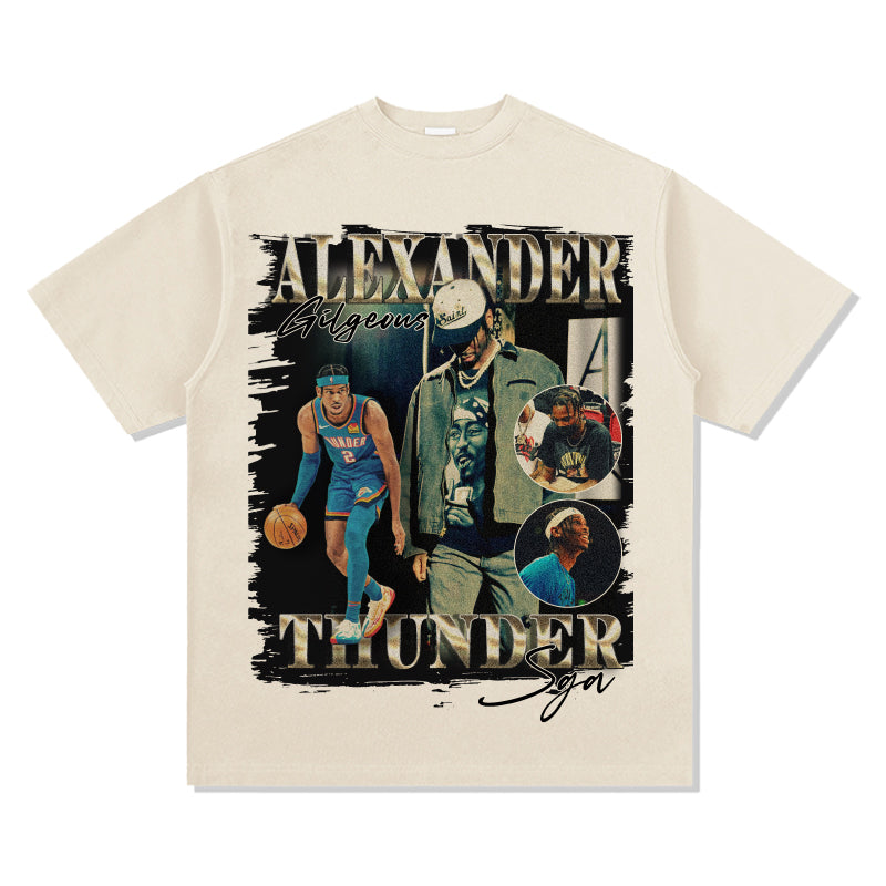 Shai Gilgeous Alexander TEE NBA Hoodie, Sweatshirt | CoreVibeTees.com (Image 5)