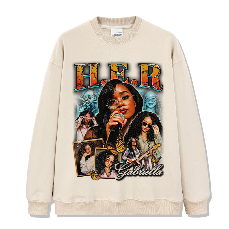 H.E.R Sweatshirt T-Shirts, Hoodie | CoreVibeTees.com (Image 4)