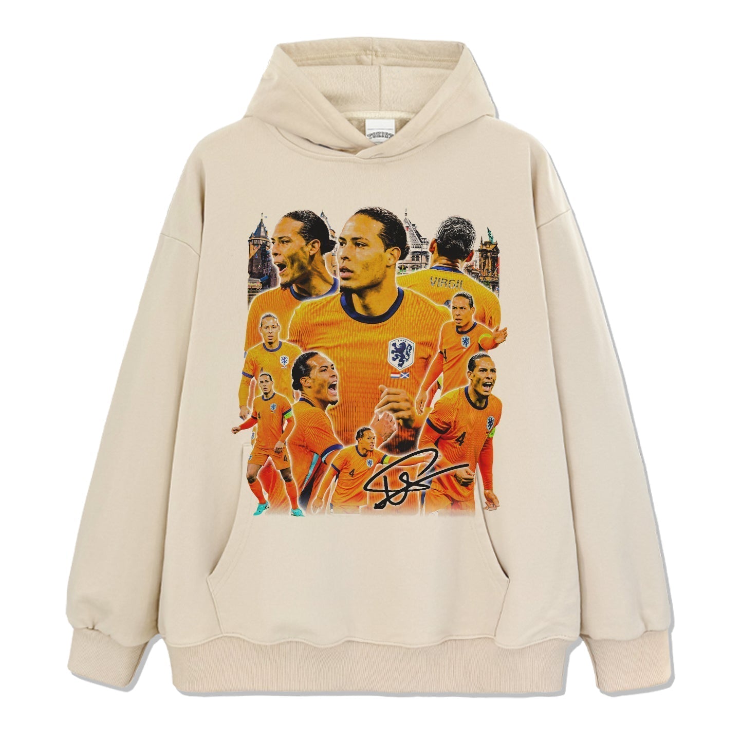 Virgil van Dijk Signature Hoodie T-Shirts, Sweatshirt | CoreVibeTees.com (Image 4)