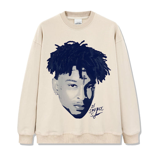 21 Savage Signature Sweatshirt T-Shirts, Hoodie | CoreVibeTees.com (Image 2)