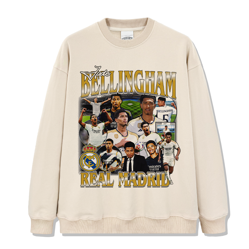 Jude Bellingham "Real Madrid "Sweatshirt T-Shirts, Hoodie | CoreVibeTees.com (Image 4)