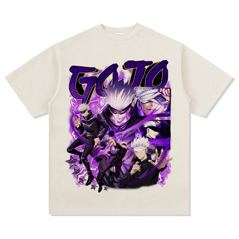 Gojo Satoru Jujutsu Kaisen "Anime" TEE Hoodie, Sweatshirt | CoreVibeTees.com (Image 4)