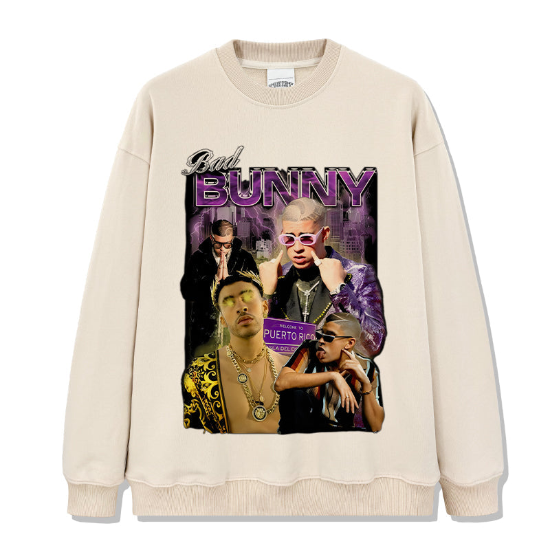 Bad Bunny Sweatshirt Style003 T-Shirts, Hoodie | CoreVibeTees.com (Image 4)