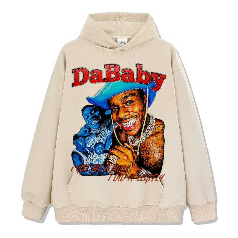 I Got A Milli I Did It Legitly By DaBaby Hoodie T-Shirts, Sweatshirt | CoreVibeTees.com (Image 4)