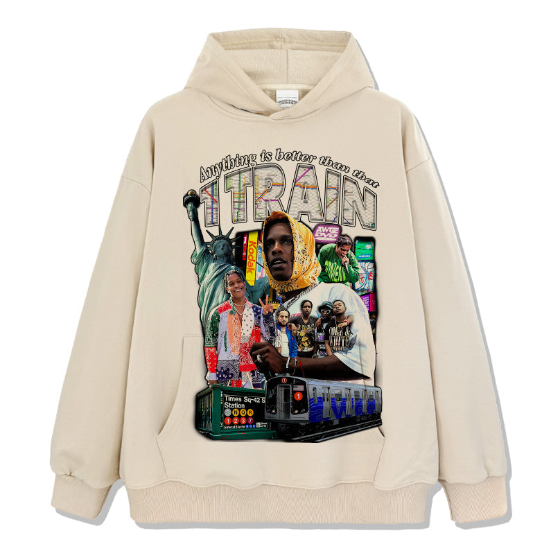 Anything is better than that 1 Train By Asap Rocky Hoodie T-Shirts, Sweatshirt | CoreVibeTees.com (Image 4)