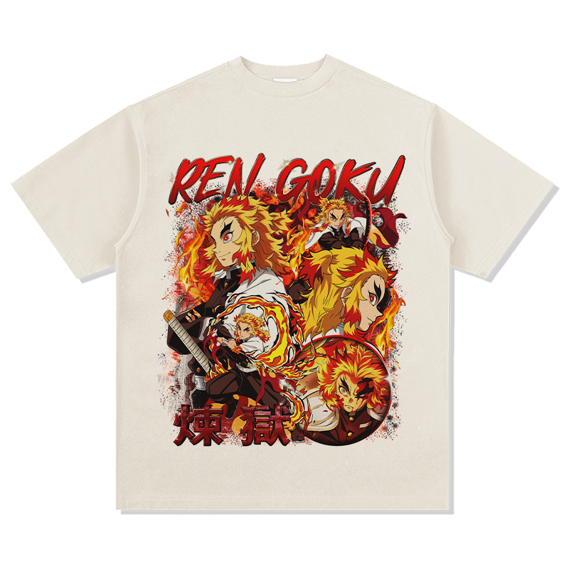 KyÅjurÅ Rengoku "Anime" TEE Hoodie, Sweatshirt | CoreVibeTees.com (Image 5)