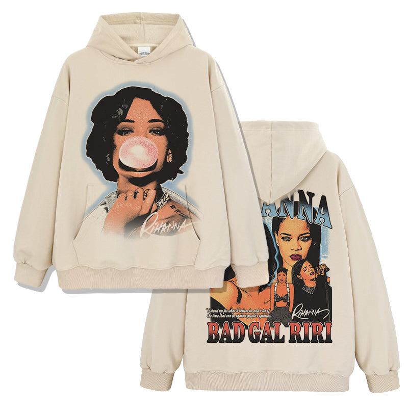 Bad Gal Riri by Rihanna signature Hoodie T-Shirts, Sweatshirt | CoreVibeTees.com (Image 3)