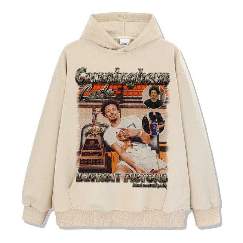 Cade Cunningham HOODIE NBA Style001 T-Shirts, Sweatshirt | CoreVibeTees.com (Image 4)
