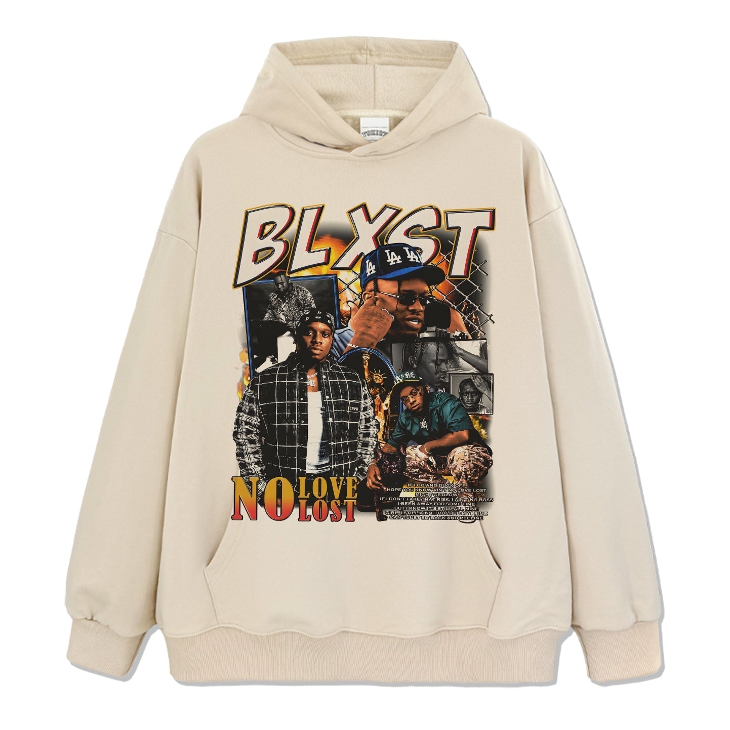 NO LOVE LOST By BLXST HOODIE T-Shirts, Sweatshirt | CoreVibeTees.com (Image 4)