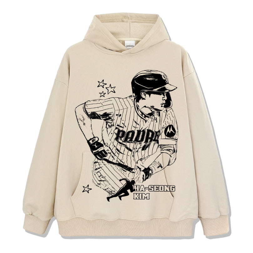 Ha-Seong Kim Hoodie T-Shirts, Sweatshirt | CoreVibeTees.com (Image 2)