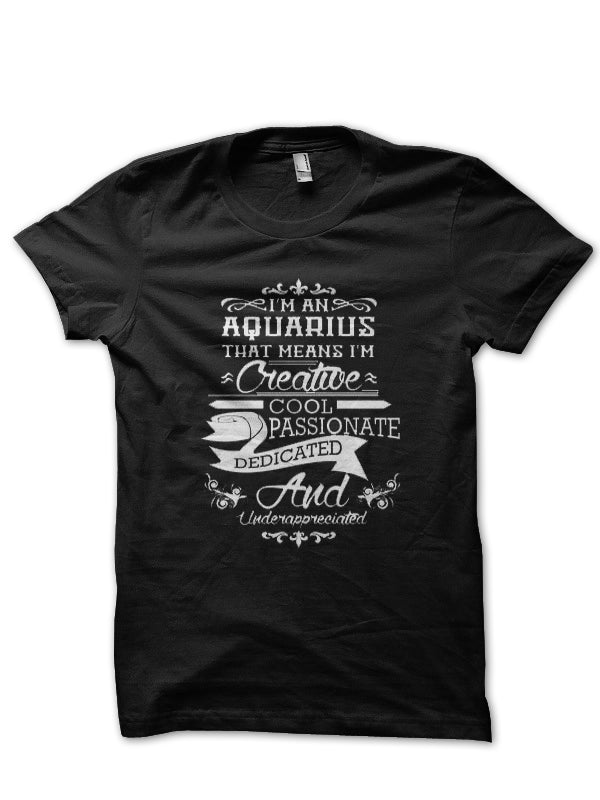 Aquarius T-Shirt Style012 Hoodie, Sweatshirt | CoreVibeTees.com