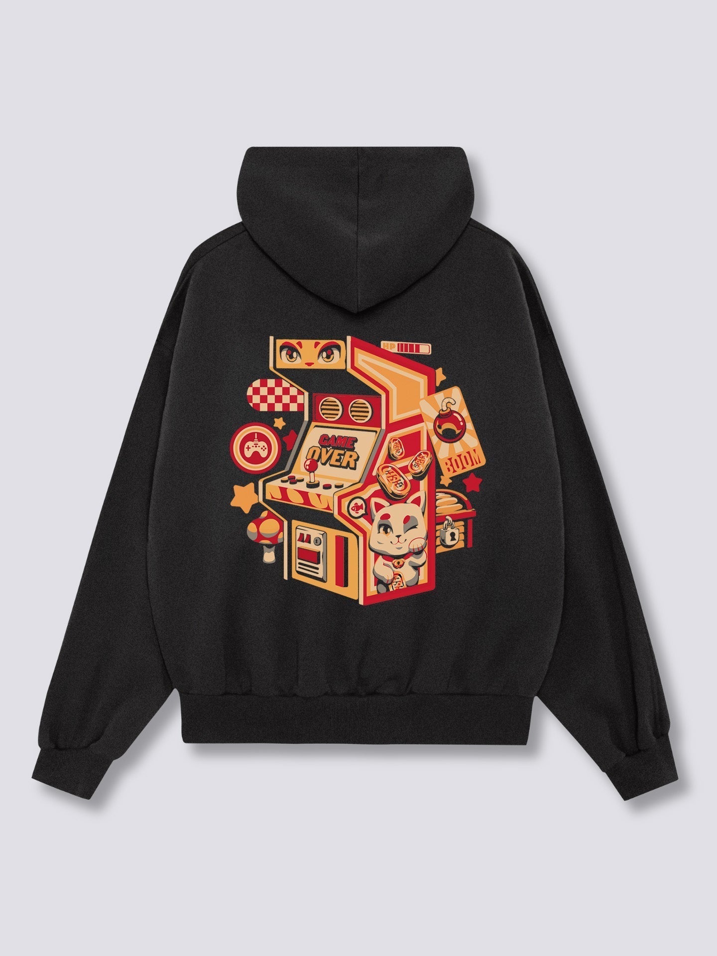 Arcade Neko Hoodie T-Shirts, Sweatshirt | CoreVibeTees.com (Image 1)