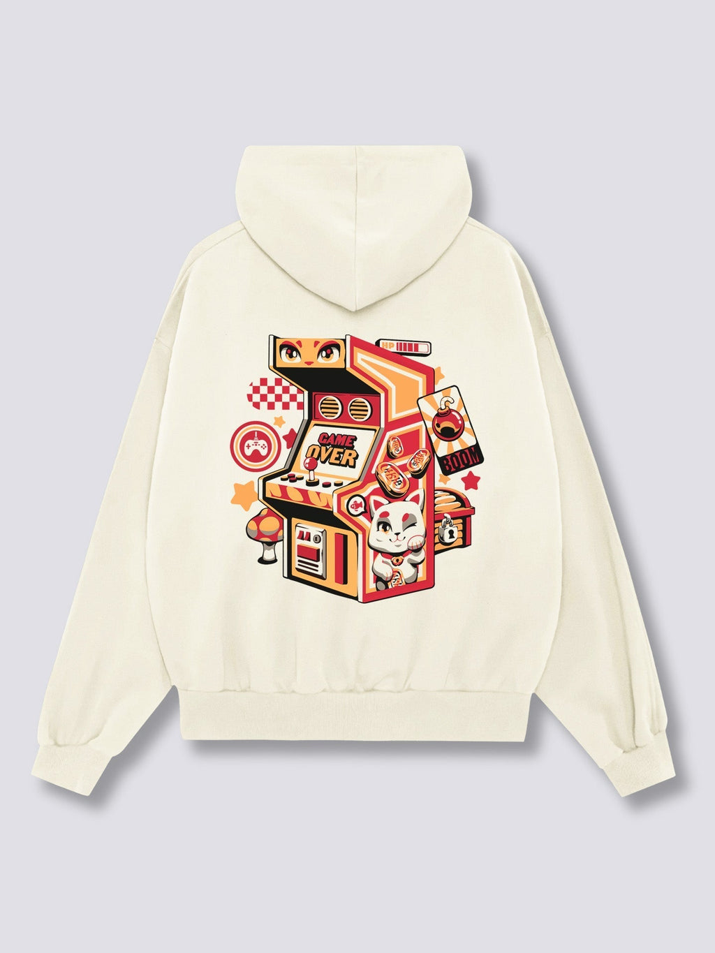 Arcade Neko Hoodie T-Shirts, Sweatshirt | CoreVibeTees.com (Image 5)