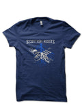 Scottish Roots with Scotland Flag Navy Blue T-Shirt Hoodie, Sweatshirt | CoreVibeTees.com