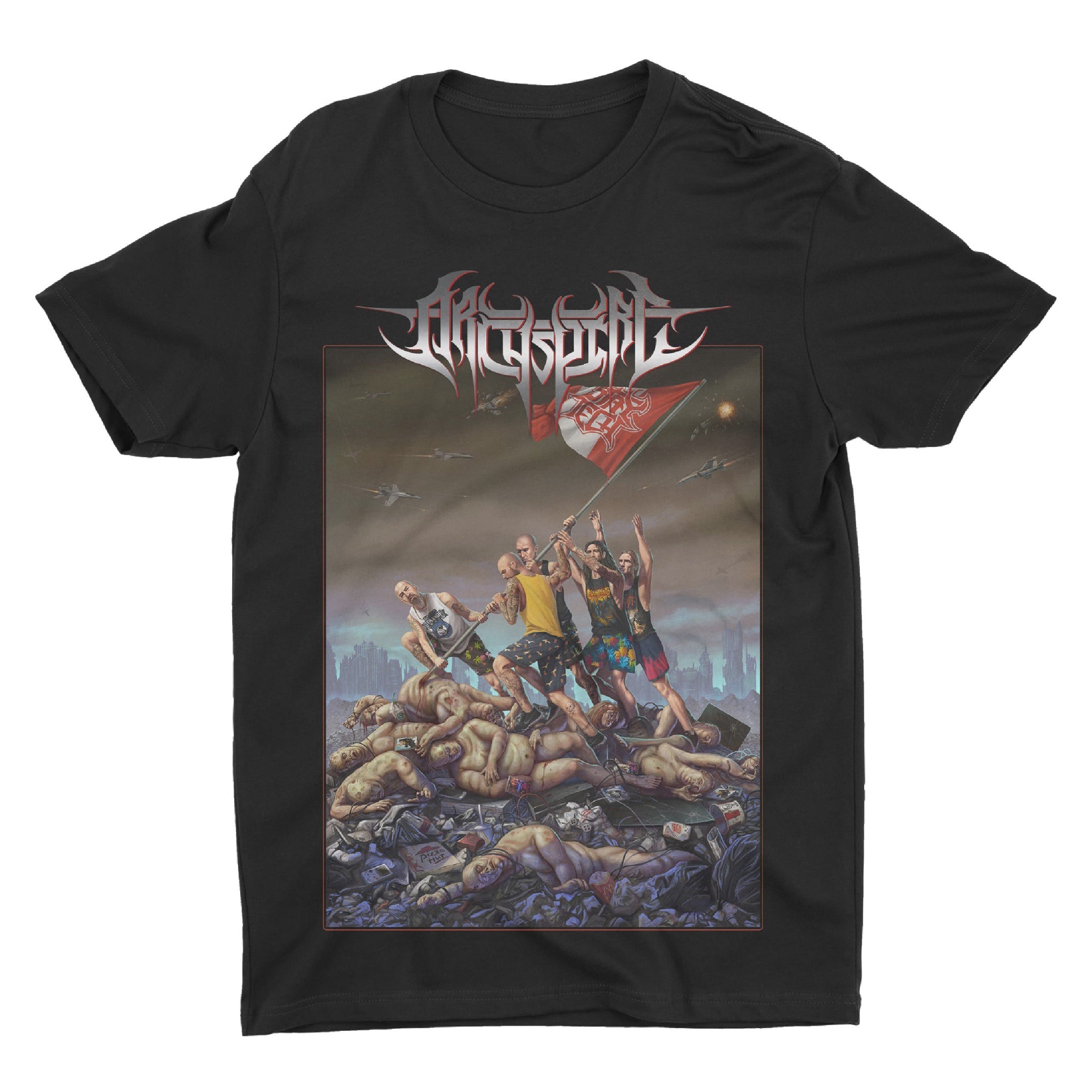 Archspire - Everything's F'ed 2024 Tour t-shirt Hoodie, Sweatshirt | CoreVibeTees.com (Image 2)