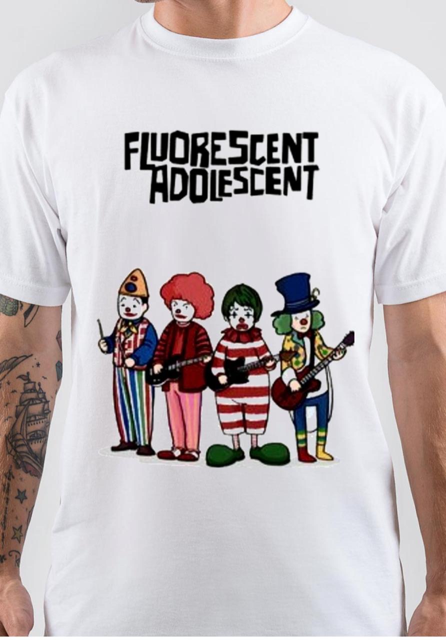 Arctic Monkeys Fluorescent Adolescent T-Shirt Hoodie, Sweatshirt | CoreVibeTees.com