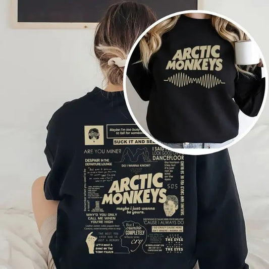 Arctic Music Shirt, Arc Monkeys Sweatshirt, A Monkeys 2023 America Tour Hoodie, AM Unisex tee Gift for fan