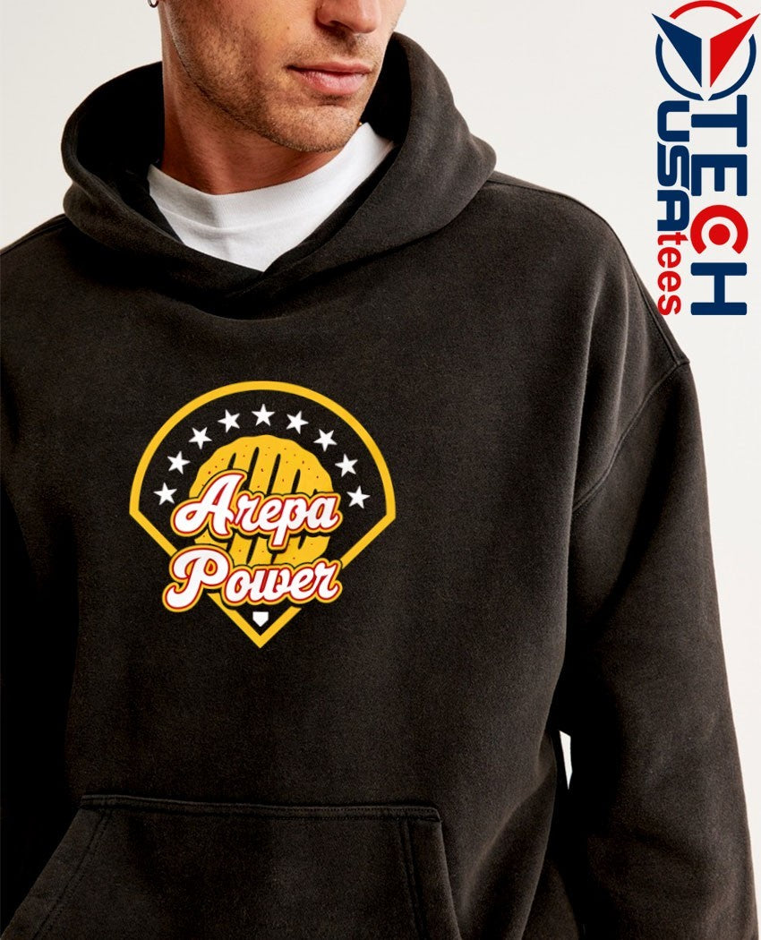 Arepa Power logo shirt