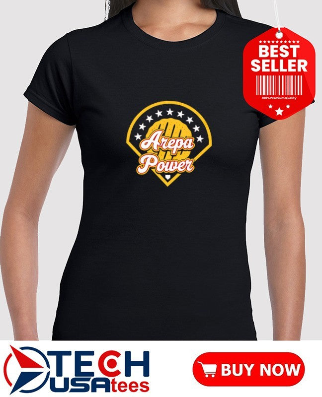 Arepa Power logo shirt