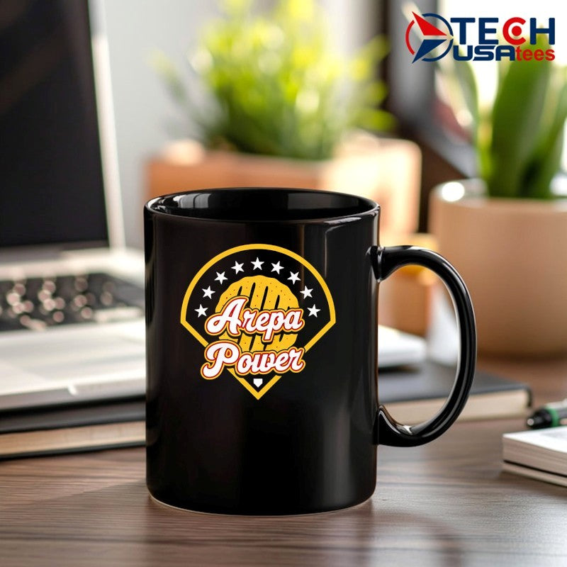 Arepa Power logo shirt
