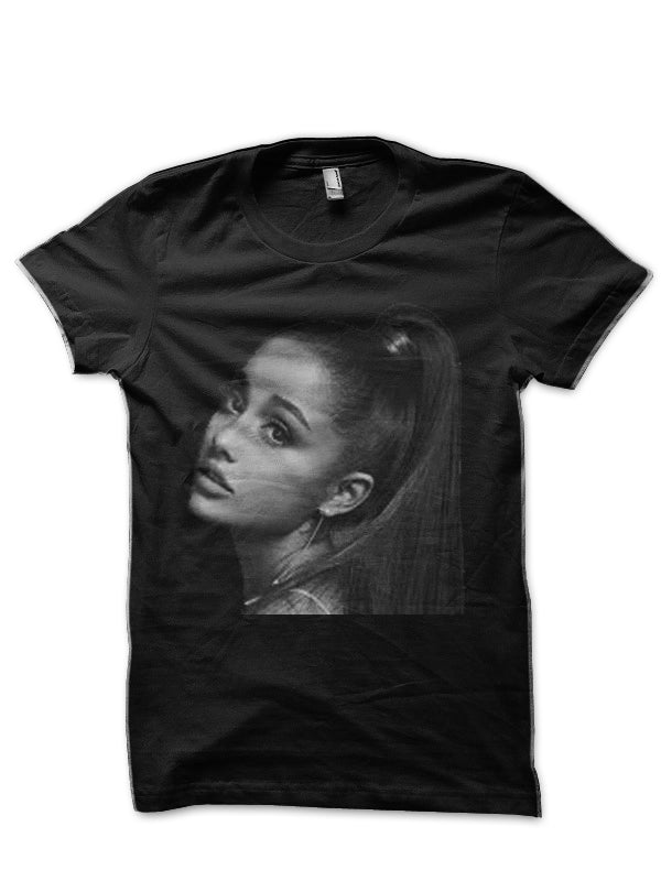 Ariana Grande Black T-Shirt Style001 Hoodie, Sweatshirt | CoreVibeTees.com