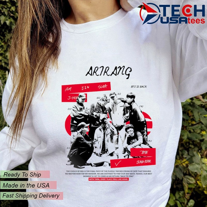 Arirang BTS World Tour is back shirt
