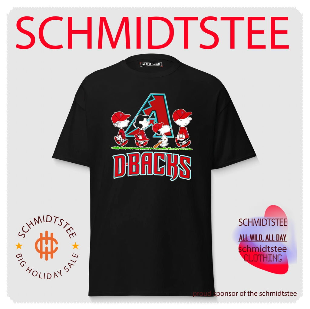 Arizona Diamondbacks Peanuts Abbey Road shirt
