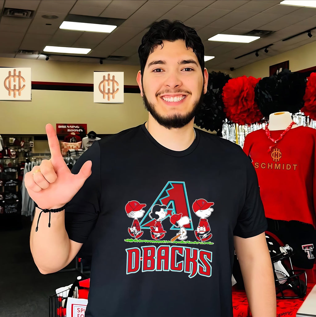 Arizona Diamondbacks Peanuts Abbey Road shirt