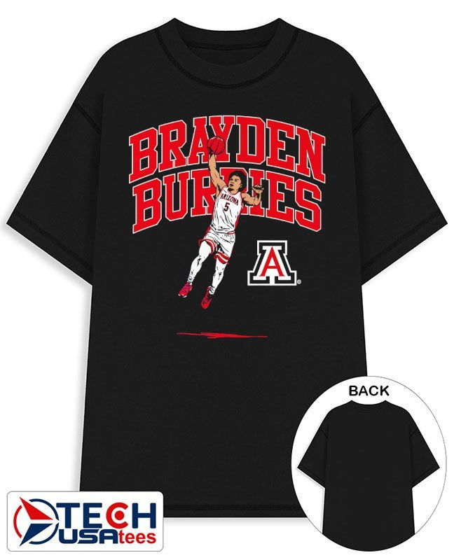 Arizona Wildcats Basketball Air Brayden Burries shirt