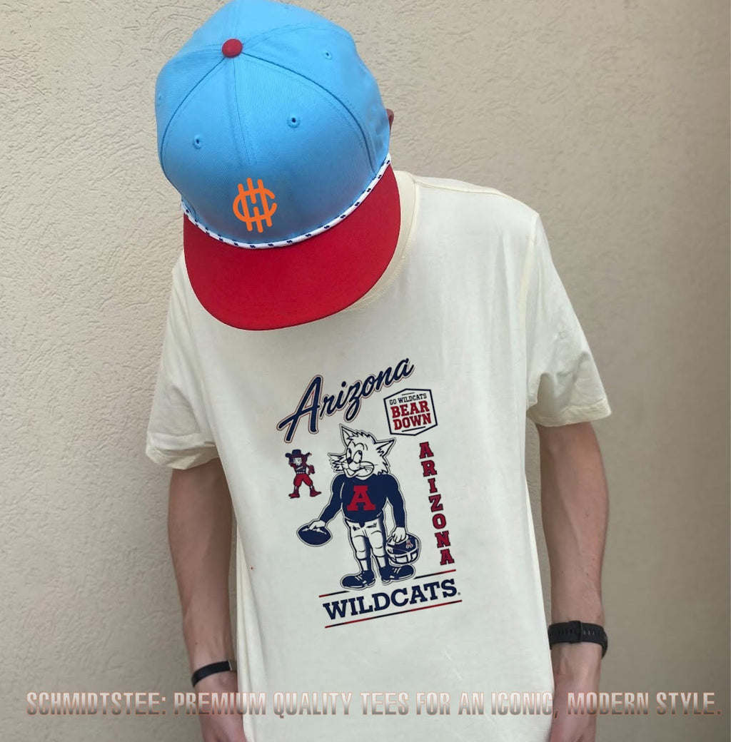 Arizona Wildcats go Wildcats Bear down mascot graphic shirt
