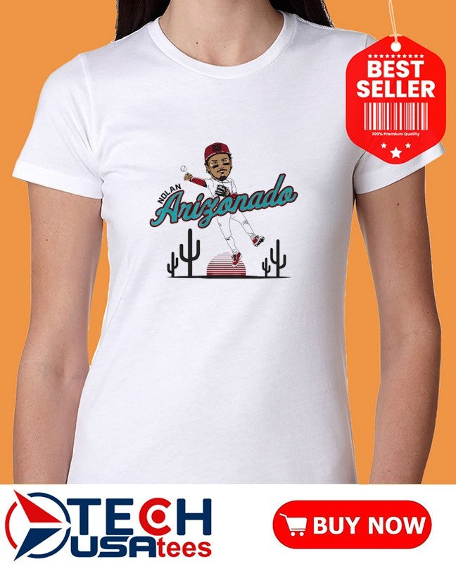 Arizonado Nolan Arenado Arizona Diamondbacks caricature shirt