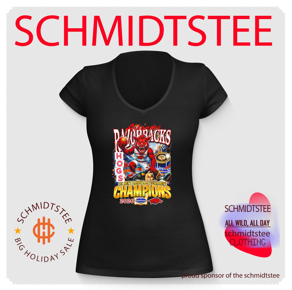 Arkansas Razorbacks mascot SEC Mens Basketball Tournament Champions shirt