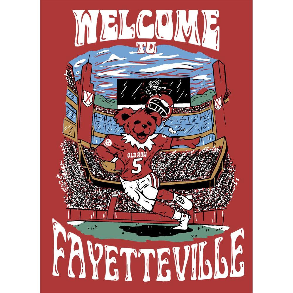 Welcome to Fayetteville Pocket Tee Hoodie, Sweatshirt | CoreVibeTees.com (Image 2)
