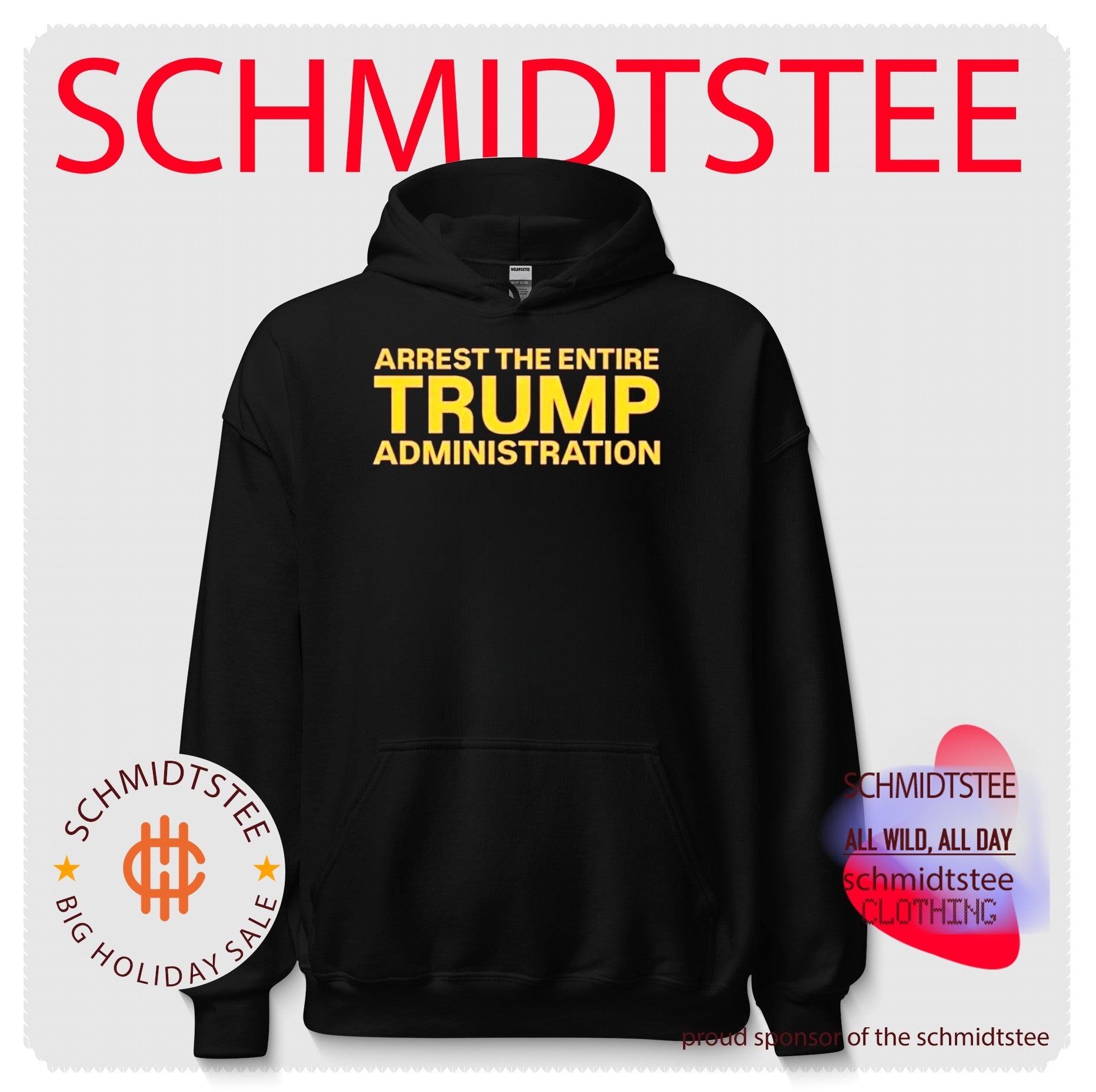 Arrest the entire Trump administration shirt