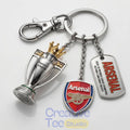 Arsenal EPL Champions 25-26 “The Gunners” Keychain