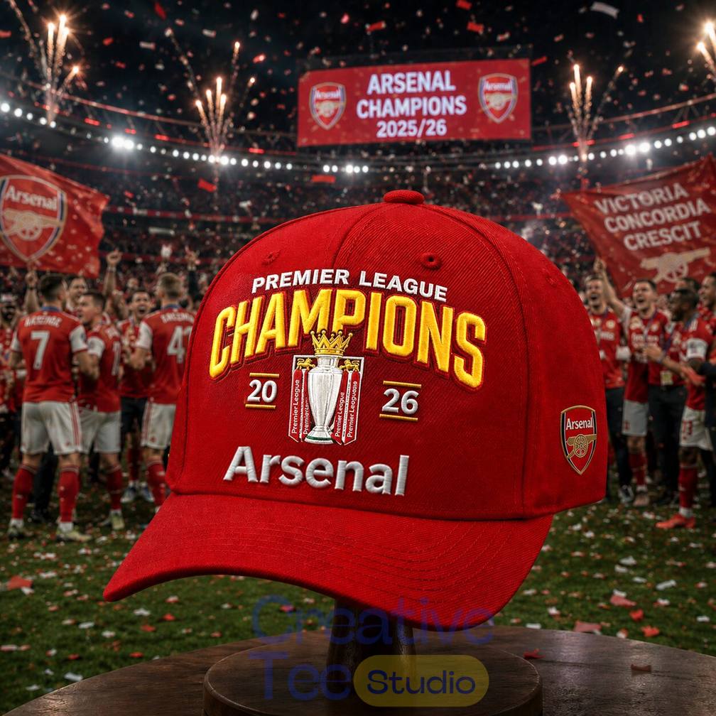 Arsenal Premier League Champions 25/26 Hat