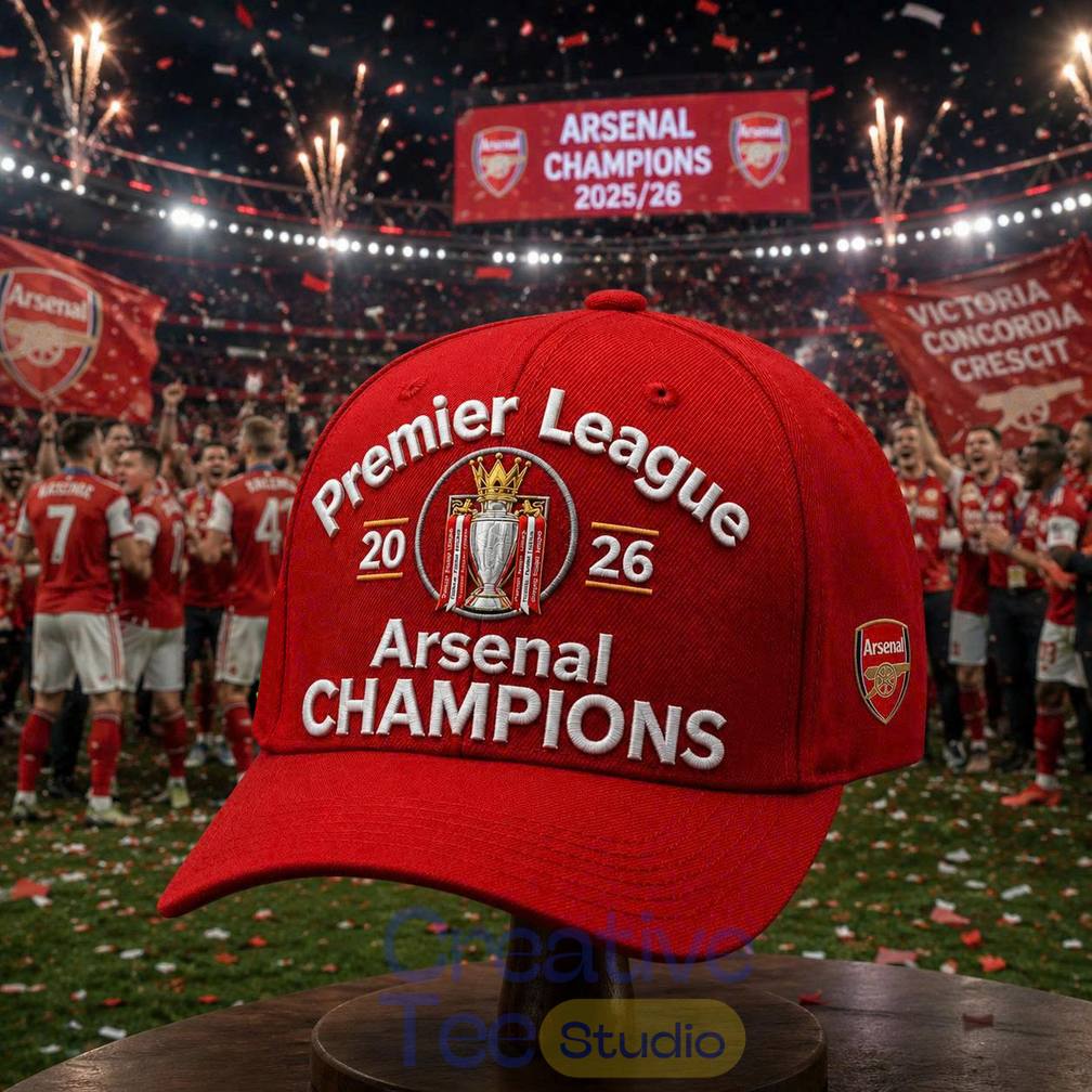 Arsenal Premier League Champions 25/26 Hat