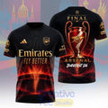 Arsenal UCL Budapest Final 2026 T-Shirt