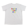 Blocks Toddler's White T-Shirt Hoodie, Sweatshirt | CoreVibeTees.com (Image 1)