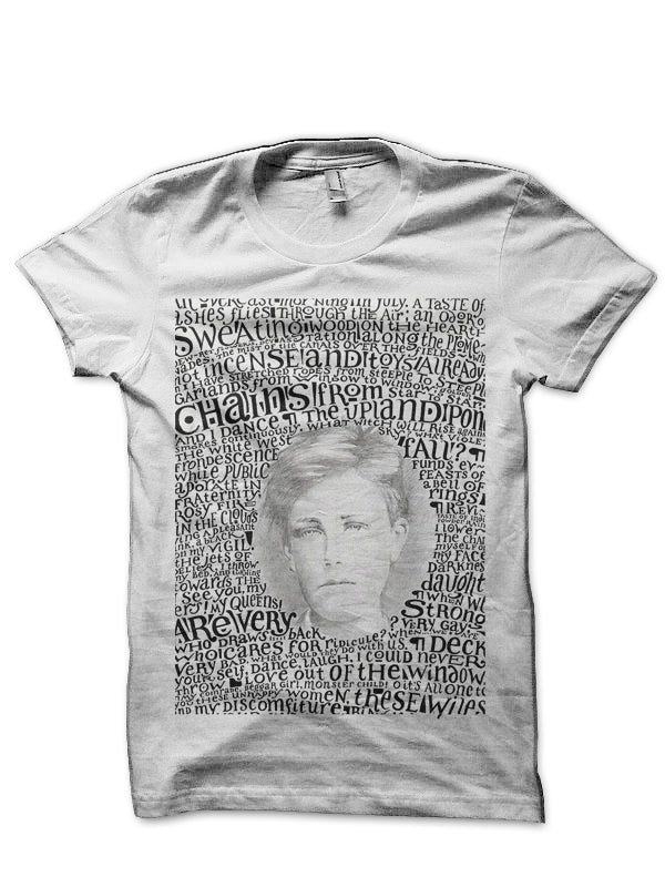 Arthur Rimbaud White T-Shirt Hoodie, Sweatshirt | CoreVibeTees.com