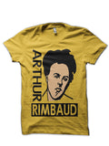 Arthur Rimbaud Yellow T-Shirt Hoodie, Sweatshirt | CoreVibeTees.com