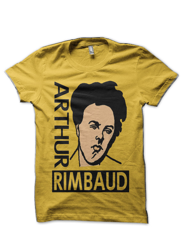 Arthur Rimbaud Yellow T-Shirt Hoodie, Sweatshirt | CoreVibeTees.com